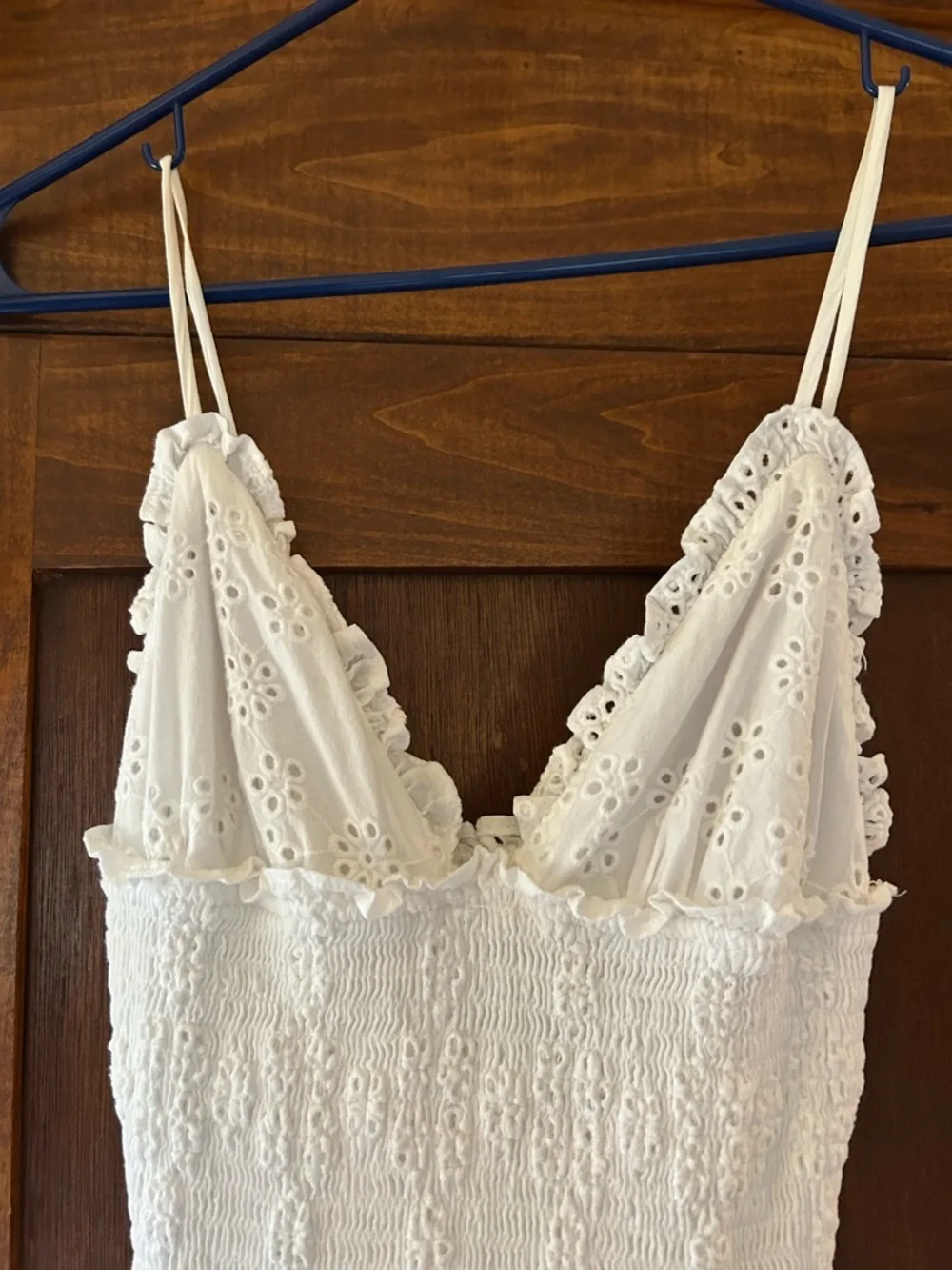 Hill house Dottie dress, eyelet white xxs - Picture 2 of 8